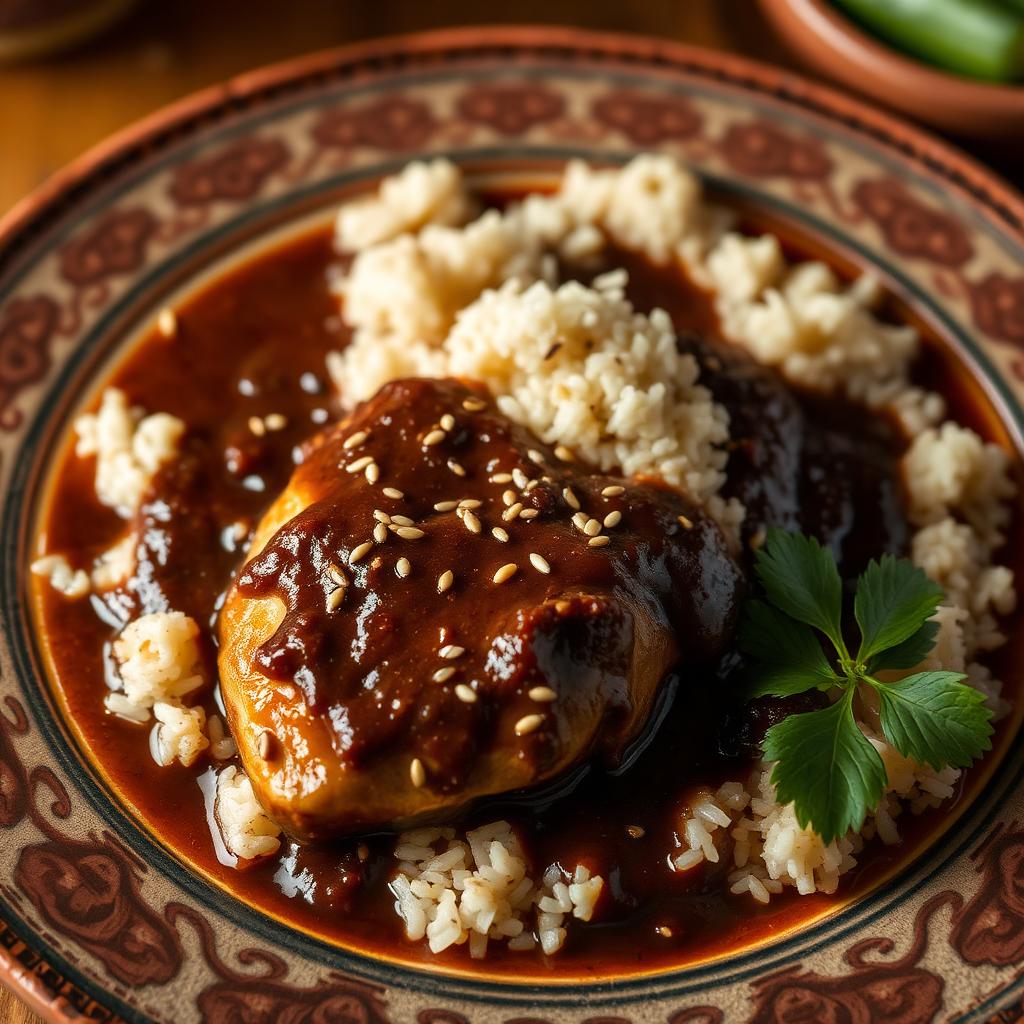Pollo con mole